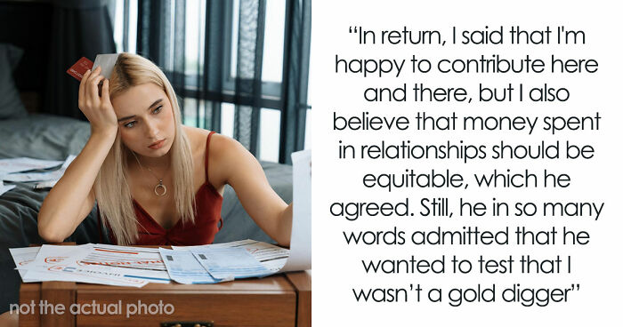 22YO Woman Dates Well-Off 33YO Man, He Slides The Bill Over To See If She’s After His Money