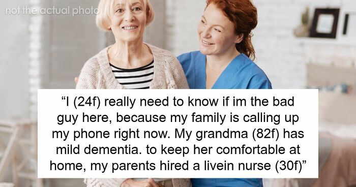 Nurse Gets Too Close To Dementia Patient And Slips On Her Wedding Ring, Grandkid Shows Her The Door