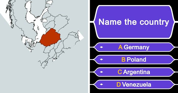 Only A Total Geography Genius Can Name All 35 Countries From These Crazy Maps