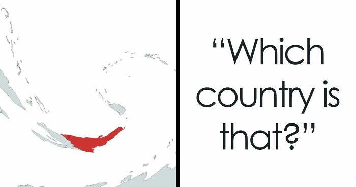 Only A Total Geography Genius Can Name All 35 Countries From These Crazy Maps
