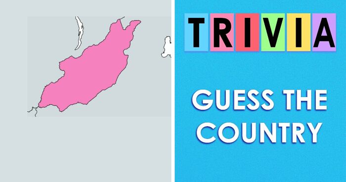 Only A Total Geography Genius Can Name All 35 Countries From These Crazy Maps