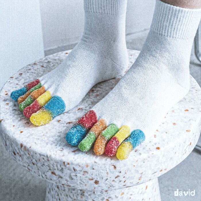 Gummy Worm Socks