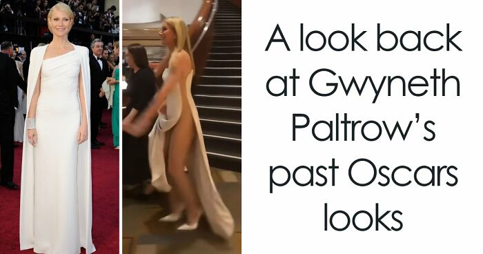 A Look Back At Gwyneth Paltrow’s Past Oscars Looks Going Back To 1994 After This Year’s Awkward Wardrobe Malfunction