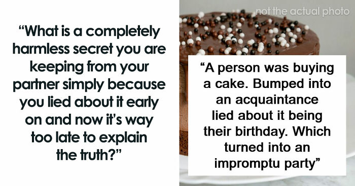 51 Harmless Secrets That These People Keep From Their Partners For The Most Ridiculous Reasons