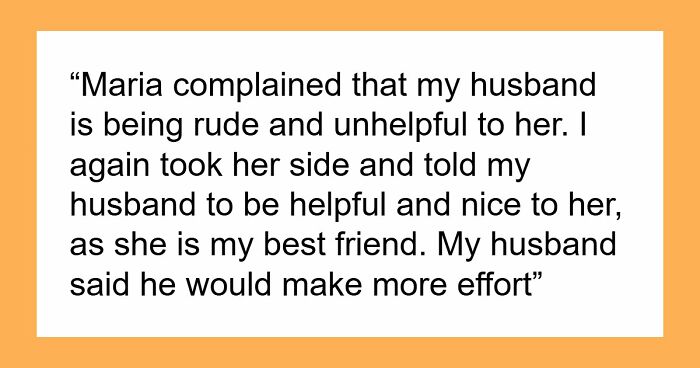 Woman’s So-Called Best Friend Tries To Steal Her Husband, Then Plays The Victim When Caught