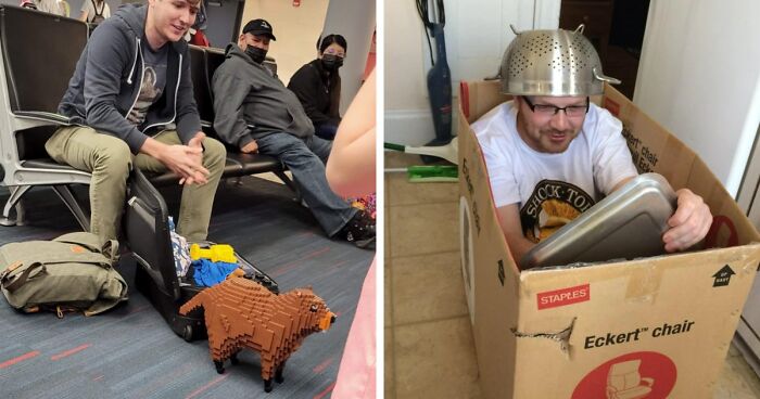 63 Wholesome And Heartwarming Examples Of Men Being In Touch With Their Inner Child (New Pics)