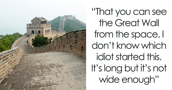 25 Popular Myths About Various Historic Places Around The Globe, Disproven By People Online