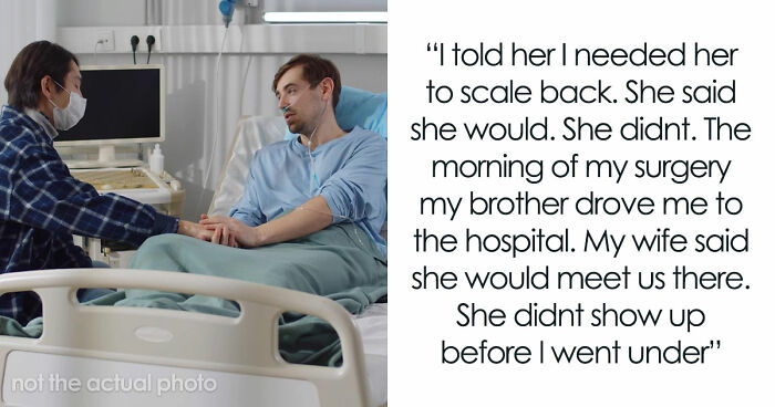 Wife Misses Hubby’s Surgery To Be There For Coworker Going Through Divorce, He Packs Up And Leaves