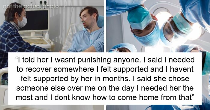 Man Wakes From Surgery Without Wife By His Side, Decides To Heal At Bro’s House Instead
