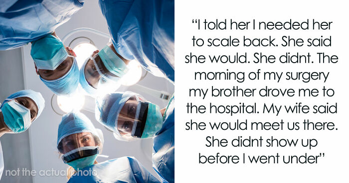 Man Wakes From Surgery Without Wife By His Side, Decides To Heal At Bro’s House Instead