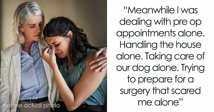 Man Wakes From Surgery Without Wife By His Side, Decides To Heal At Bro’s House Instead