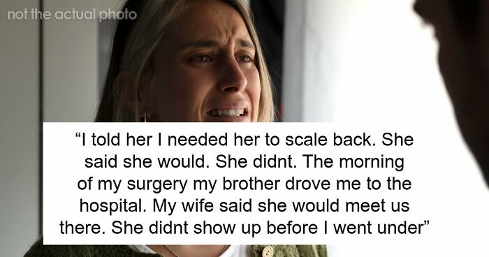 Wife Misses Husband’s Surgery To Help Coworker With Kids, He Recovers At Brother’s House Instead