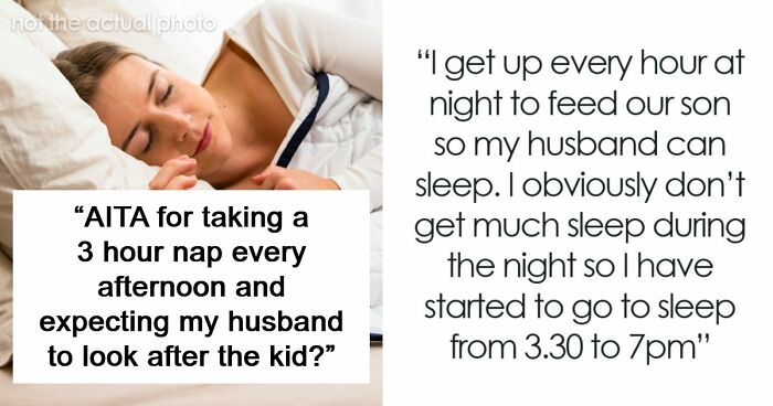 New Mom Finally Gets Real Sleep After Dumping The Husband Who Thought Three Hours Of Childcare Was Too Much