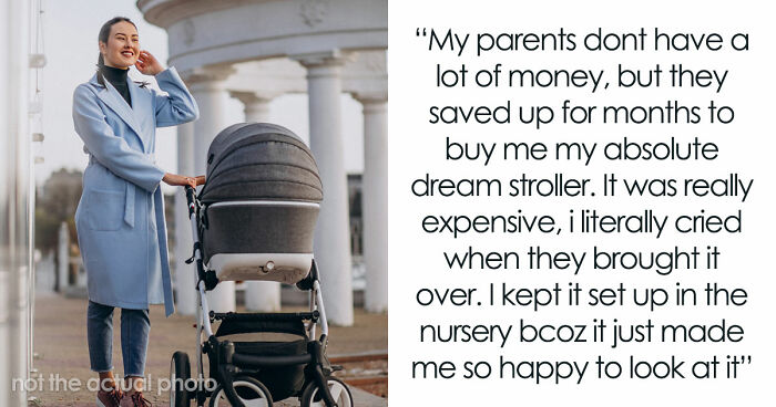 Mom-To-Be Shocked To Discover Stroller Gone, Learns Hubs Gave It Away Behind Her Back