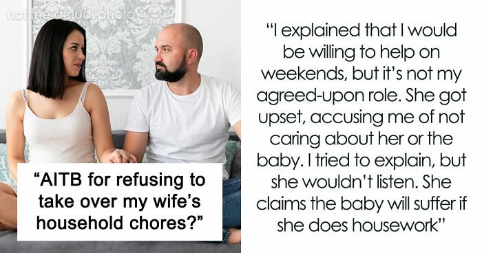Delusional Guy Believes He Shouldn’t Help Out Pregnant Wife As He’s The Breadwinner, Gets Snubbed