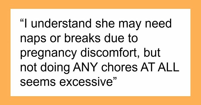 Delusional Guy Believes He Shouldn’t Help Out Pregnant Wife As He’s The Breadwinner, Gets Snubbed