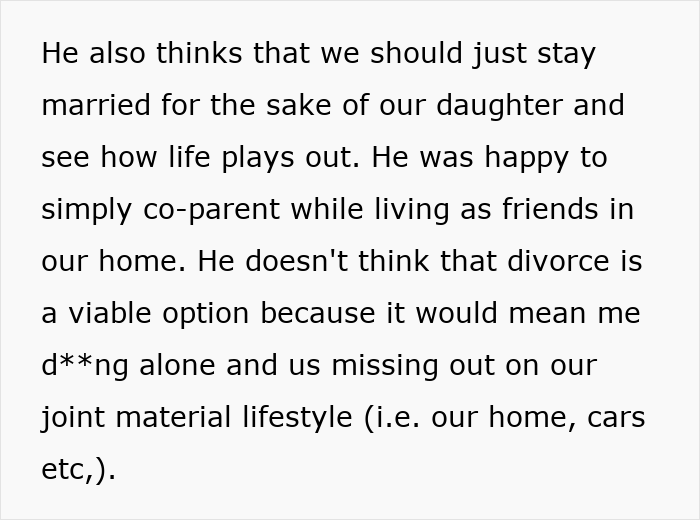 Mulher se muda com a família para fugir dos sogros, marido revela que foi uma mudança planejada e eles decidiram juntos.