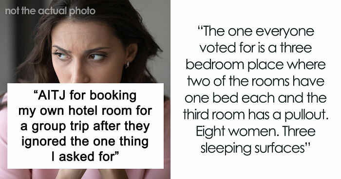 Friend Furious After Woman Books Her Own Hotel Room Because Every Single Boundary Of Hers Was Ignored
