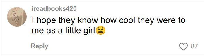 Comment expressing nostalgia about Mary-Kate and Ashley Olsen&rsquo;s disappearance and surprising rift, with a sad emoji.