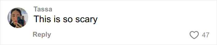 Social media comment showing concern about AI-generated photos in fashion brand’s controversial ad involving likeness plagiarism.