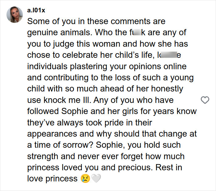 Influencer Faces Massive Backlash After Posting Pics With The Coffin At Bullied Daughter's Funeral Influencer Faces Massive Backlash After Posting Pics With The Coffin At Bullied Daughter's Funeral