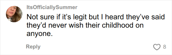 Screenshot of a social media comment discussing Mary-Kate and Ashley Olsen&rsquo;s disappearance and surprising rift.