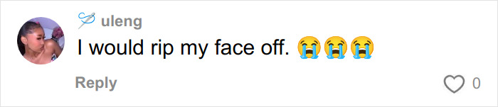 User comment on social media post with emojis expressing strong emotional reaction related to Olympic hero Jack Hughes' awkward crowd interaction. User comment on social media post with emojis expressing strong emotional reaction related to Olympic hero Jack Hughes' awkward crowd interaction.