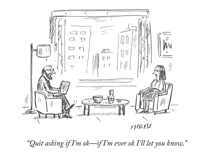 30 Everyday Family Moments That Become Brilliantly Awkward In David Sipress Cartoons