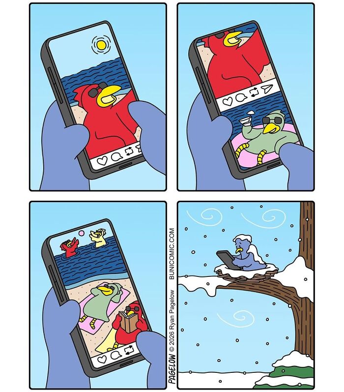 40 Brilliant Comics By Ryan Pagelow That Perfectly Capture Our Love–hate Relationship With Technology