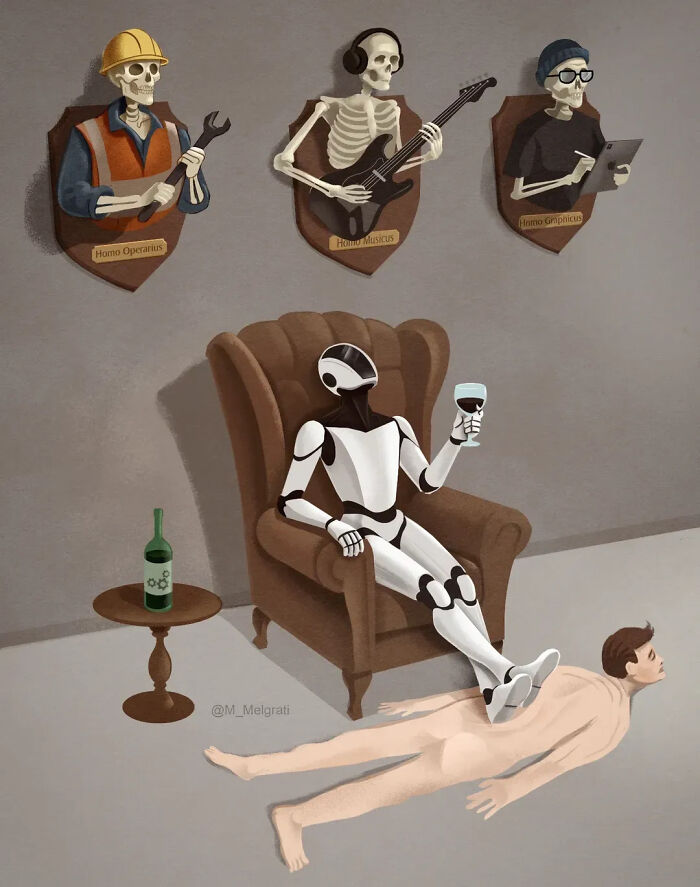 This Artist Turns Technology Into Clever Visual Metaphors About Modern Life (27 Pics)-Interview