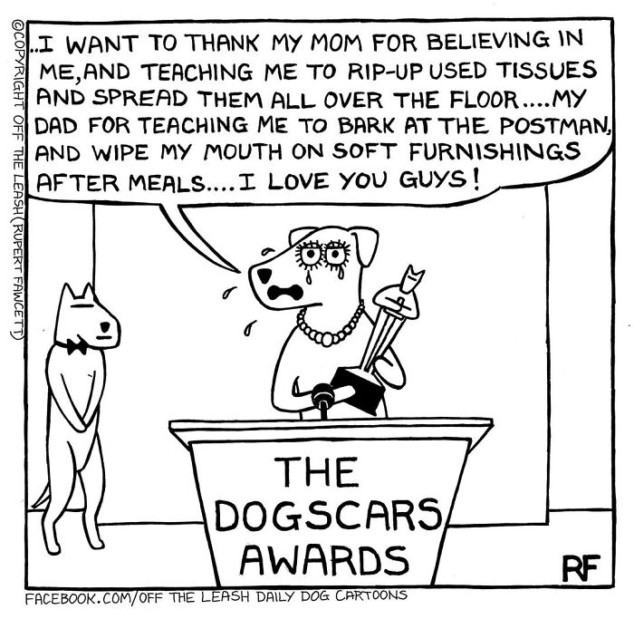 If You’re A Dog Owner, These 38 New “Off The Leash” Cartoons Might Totally Hit Home