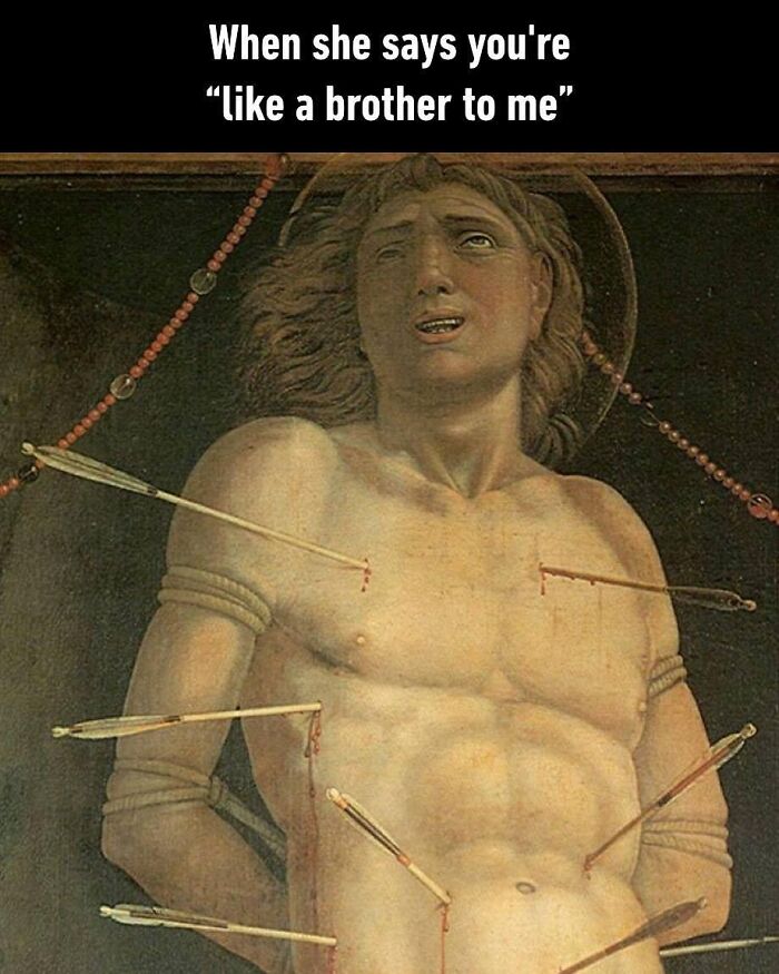 This Instagram Page Turns Classical Paintings Into Hilarious Memes, And They’re Way Too Relatable (+40 Pics)