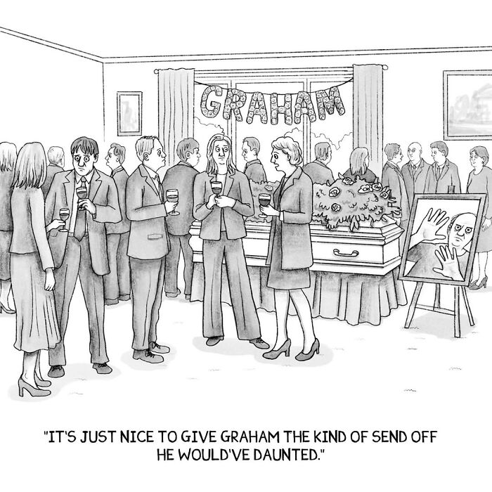 This Cartoonist Turns Everyday Absurdities Into Brilliant One-Panel Comics (35 New Pics)