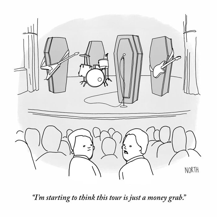 54 Clever One-Panel Cartoons By Rich North That Turn Everyday Moments Into Brilliant Jokes (New Pics)