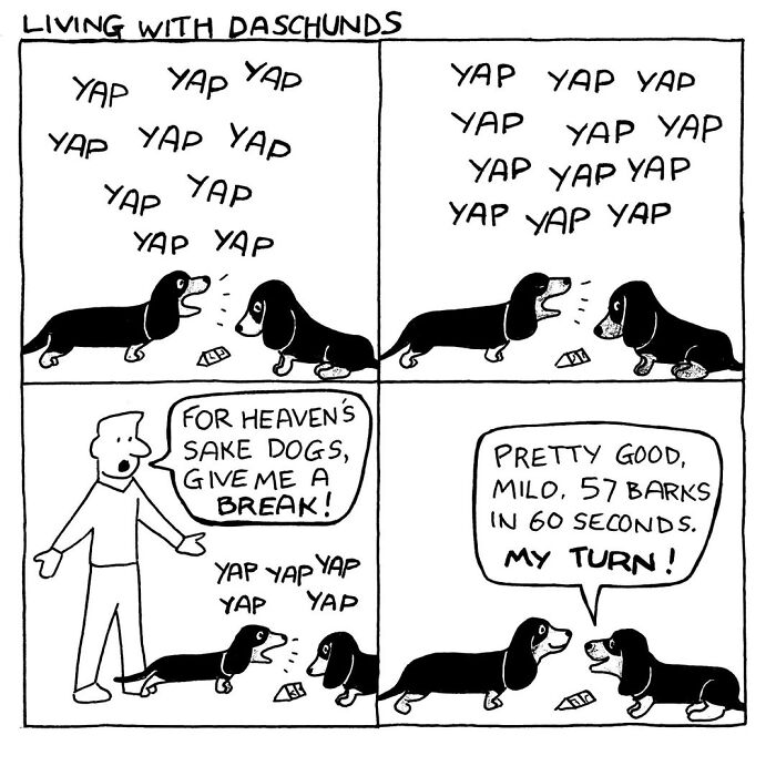 If You’re A Dog Owner, These 38 New “Off The Leash” Cartoons Might Totally Hit Home