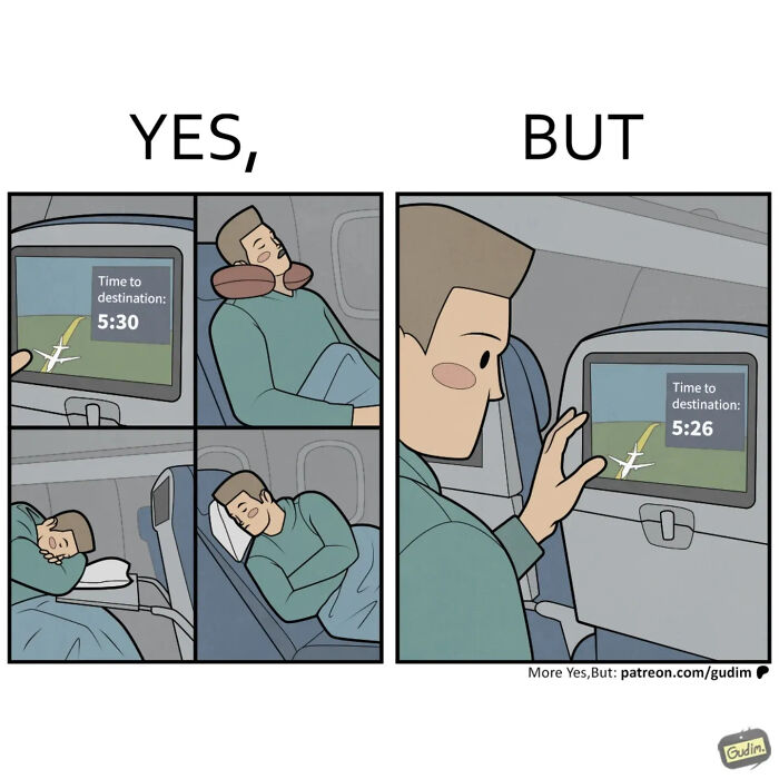 “Yes, But”: 30 Clever Comics By Anton Gudim That Perfectly Capture Life’s Everyday Contradictions