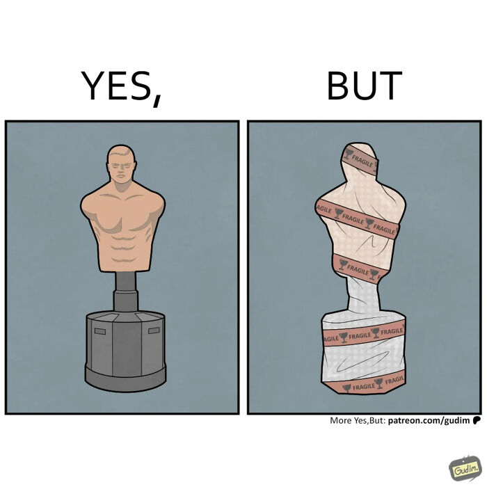 “Yes, But”: 30 Clever Comics By Anton Gudim That Perfectly Capture Life’s Everyday Contradictions