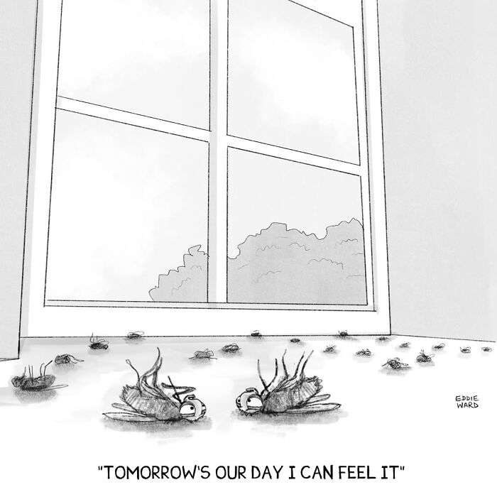 This Cartoonist Turns Everyday Absurdities Into Brilliant One-Panel Comics (35 New Pics)