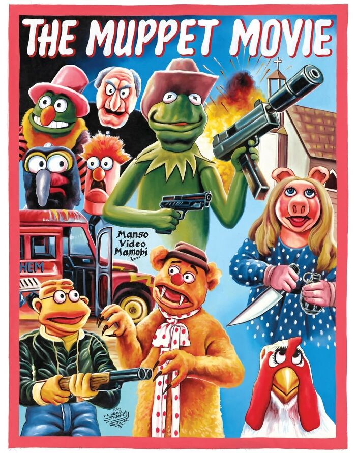 These Wild African Movie Posters Reimagine Hollywood In The Most Unexpected Way (32 New Pics)