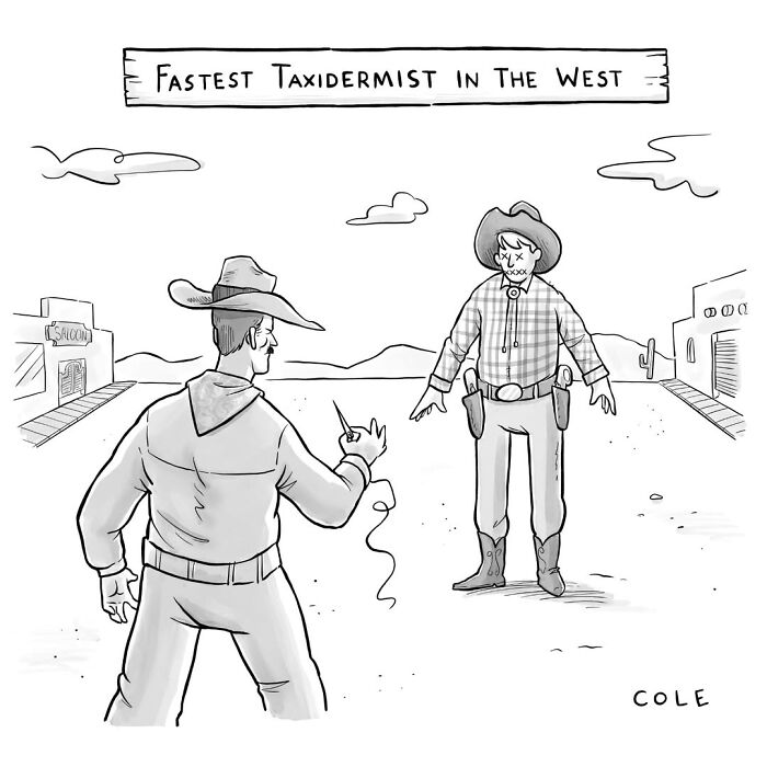 This Artist Shares Brilliant Single-Panel Cartoons That Turn Everyday Moments Into Clever Jokes (50 Pics)