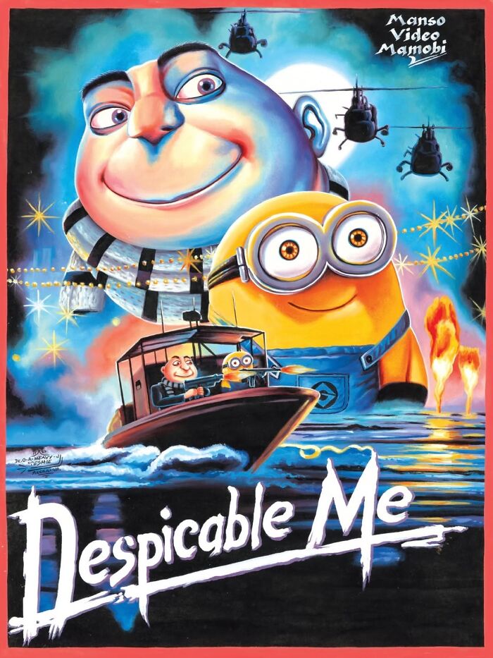 These Wild African Movie Posters Reimagine Hollywood In The Most Unexpected Way (32 New Pics)