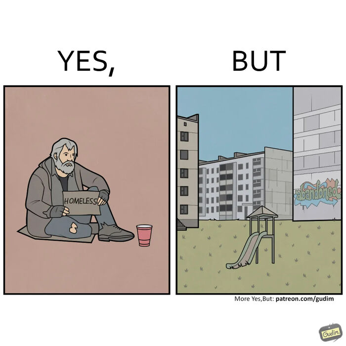 “Yes, But”: 30 Clever Comics By Anton Gudim That Perfectly Capture Life’s Everyday Contradictions