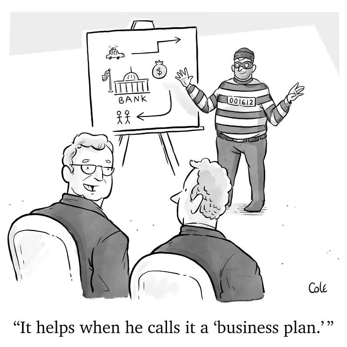 This Artist Shares Brilliant Single-Panel Cartoons That Turn Everyday Moments Into Clever Jokes (50 Pics)