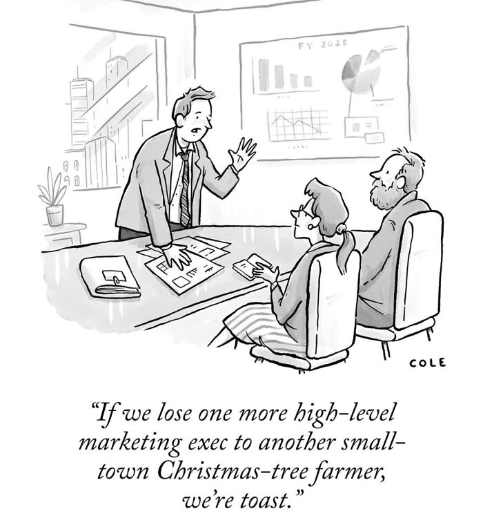 This Artist Shares Brilliant Single-Panel Cartoons That Turn Everyday Moments Into Clever Jokes (50 Pics)