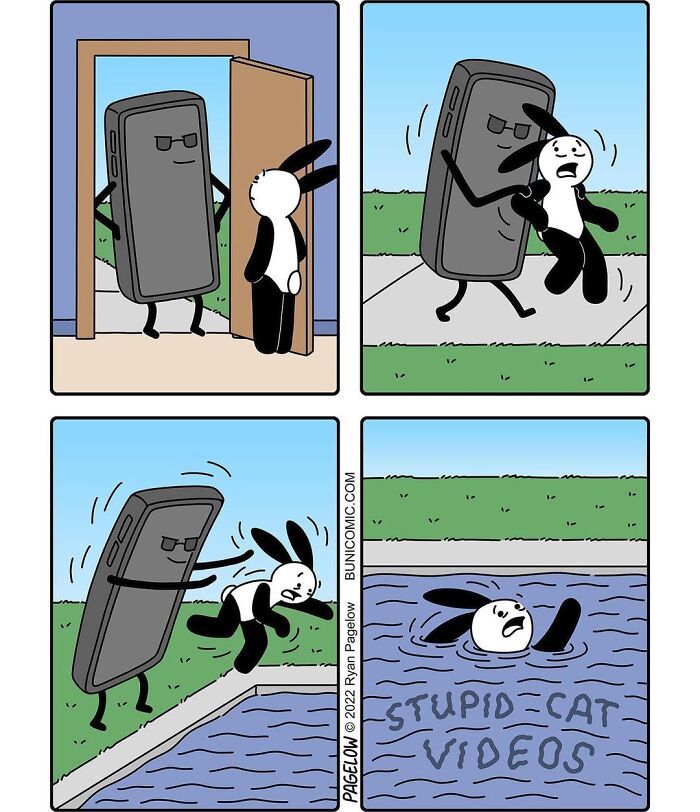 40 Brilliant Comics By Ryan Pagelow That Perfectly Capture Our Love–hate Relationship With Technology