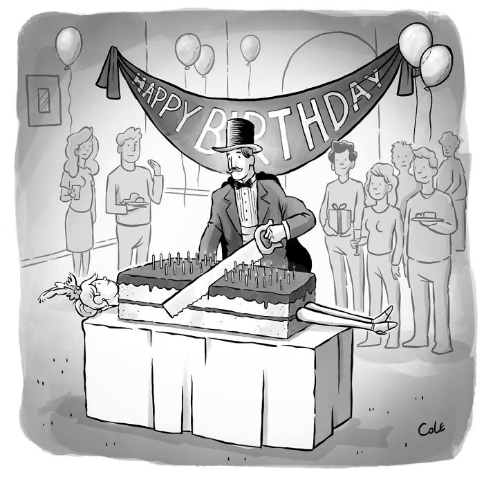 This Artist Shares Brilliant Single-Panel Cartoons That Turn Everyday Moments Into Clever Jokes (50 Pics)