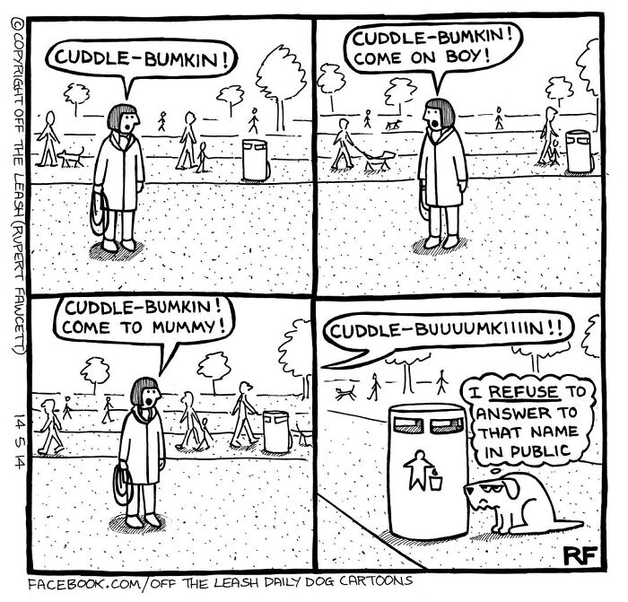 If You’re A Dog Owner, These 38 New “Off The Leash” Cartoons Might Totally Hit Home