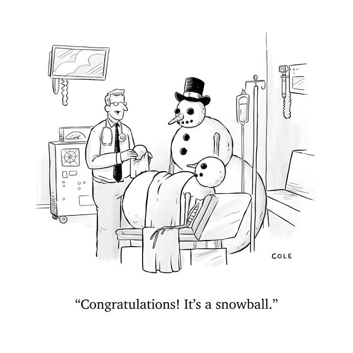 This Artist Shares Brilliant Single-Panel Cartoons That Turn Everyday Moments Into Clever Jokes (50 Pics)