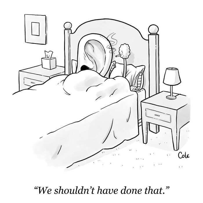 This Artist Shares Brilliant Single-Panel Cartoons That Turn Everyday Moments Into Clever Jokes (50 Pics)