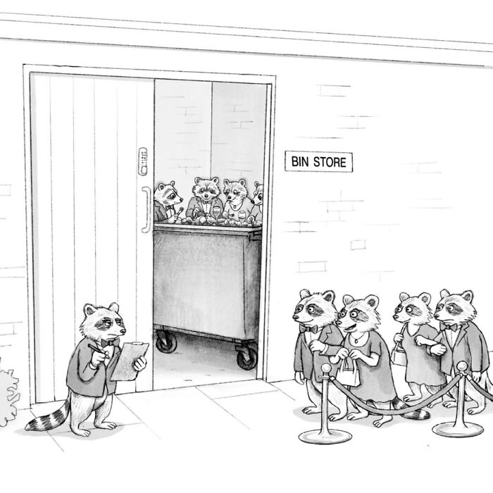 This Cartoonist Turns Everyday Absurdities Into Brilliant One-Panel Comics (35 New Pics)